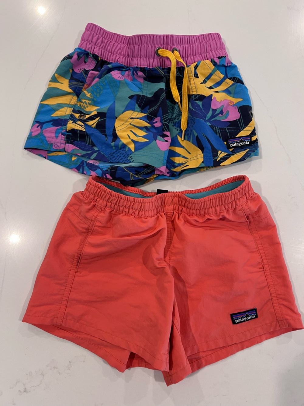 Patagonia Kids Multi-Color Floral Baggies Shorts